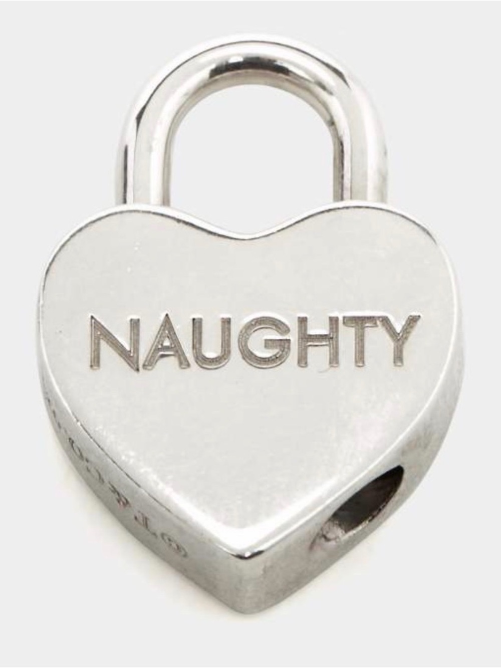 Vintage retired Tiffany & Co. "Naughty & Nice" Heart Pendant & Chord Necklace